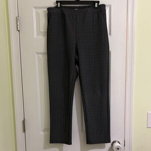 Elegant Women's Black Straight Leg Pants